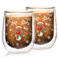 4Home Szklanka termiczna Classic Reindeer Hot&Cool 300 ml, 2 szt.