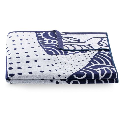 DecoKing Plażowy ręcznik kąpielowy Rekin, 90 x 180 cm