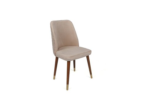 Hugo Cream and Walnut étkezőszék szett, 4 db