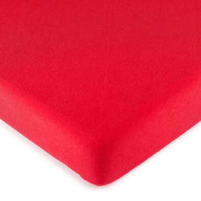 4Home Jersey Bettlaken Rot, 160 x 200 cm