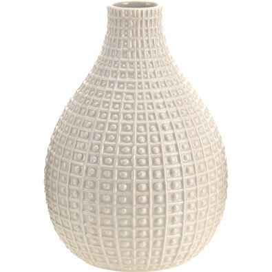 Vază ceramică Pompei, bej, 28 cm
