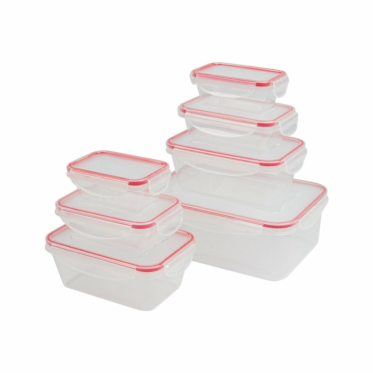 Set 7 recipiente de plastic Classbach FHD 4008