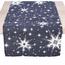 Świąteczny bieżnik Gwiazdy szary, 40 x 85 cm
