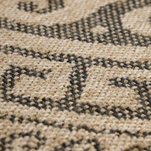 Teppich Comilla 0887 Black, Durchmesser 160 cm