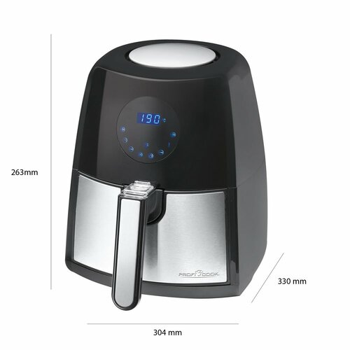 ProfiCook PC-FR1147 forrólevegős fritőz, 2,5 l