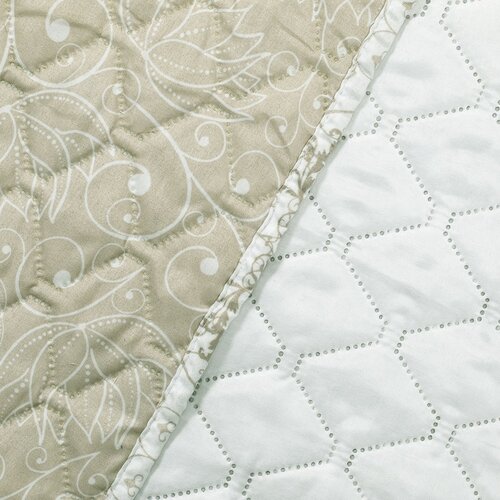 DecoKing Tagesdecke Alhambra Beige, 170 x 210 cm