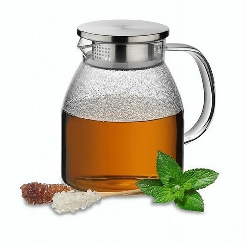 Kela Steklena čajnik LUNA, 1,2 l