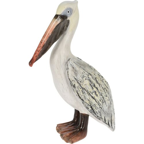 Decorațiune de grădină Pelican, 20,5 x 29 x 10,5 cm, poliresin