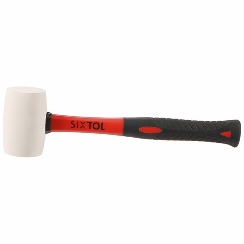 Sixtol Гумовий молоток TPR HAMMER, біла, 220 г, 285 мм