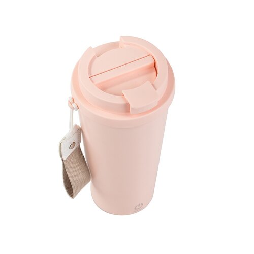 Termohrnek s funkcí napěňovače a víčkem, 350 ml