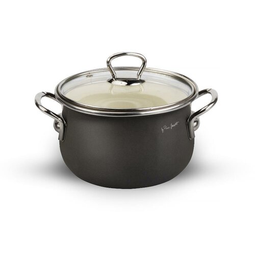 Lamart LT1277 garnek emaliowany Hard śr. 16 cm