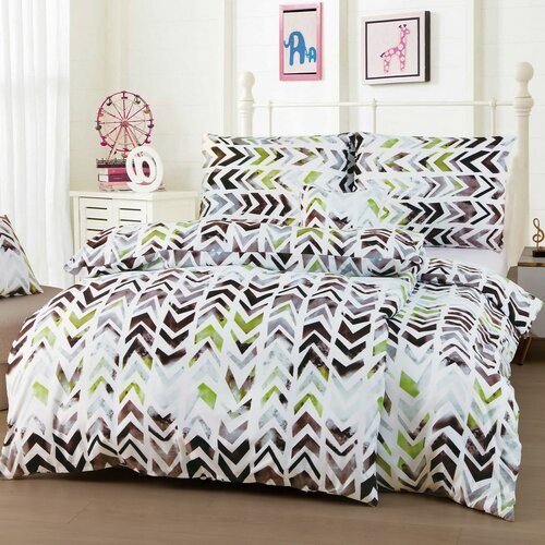 Posteljnina iz mikrosaten MADISON /3/, 2x 140 x200 cm, 2x 70 x 90 cm, 2x 40 x 40 cm