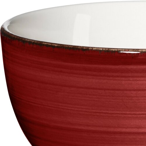 Mäser 6 db-os tálkészlet Bel Tempo 14 cm, piros