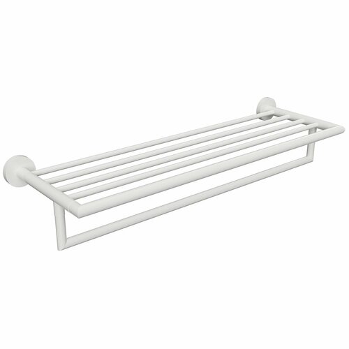 Sapho XR421W X-Round White polica za brisače zdrogom 55 x 26,5 x 11 cm, bela