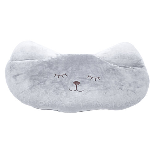 Poduszka Kot przytulanka szary, 40 x 26 cm