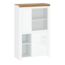 Dulap VILGO 2D, alb lucios