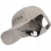 Sixtol Šiltovka s LED svetlom B-CAP 25lm, USB​, uni, sivá