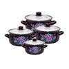 Set de vase Altom Charlotta, 8 piese, violet