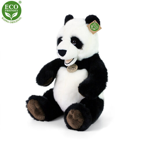 Rappa Pluszowa Panda siedząca, 33 cm