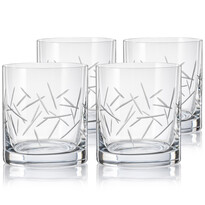 Crystalex CXBR786 4-częściowy komplet szklanek na whisky, 280 ml Crystalex CXBR786 4-częściowy komplet szklanek na whisky, 280 ml