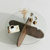 Măsuță de conferință Bubble Walnut