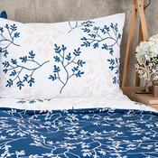 Lenjerie de pat din bumbac 4Home Harmony,albastru,  140 x 220 cm, 70 x 90 cm