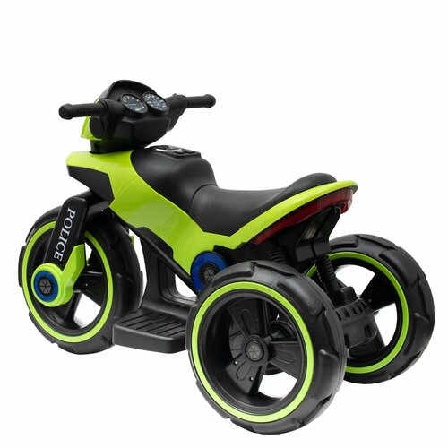 Baby Mix Elektryczny motocykl dla dzieci Police,zielony