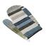 Bellatex Topfhandschuh EMA Kachel blau-grau, 18 x 28cm