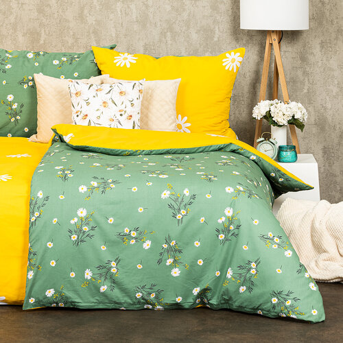 Lenjerie de pat 4Home Meadow din bumbac, 140 x 220 cm, 70 x 90 cm