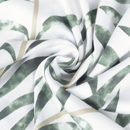 Lenjerie de pat Matex Satin Frunze tropicale , 140 x 200 cm, 70 x 90 cm