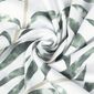 Lenjerie de pat Matex Satin Frunze tropicale , 140 x 200 cm, 70 x 90 cm