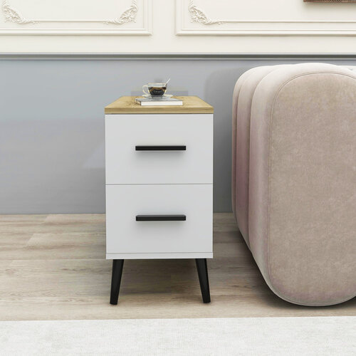 Stolik do odkładania Delta White