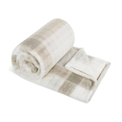 Bellatex Decke Korall Flutto Einzelbett Würfel, 150 x 200 cm