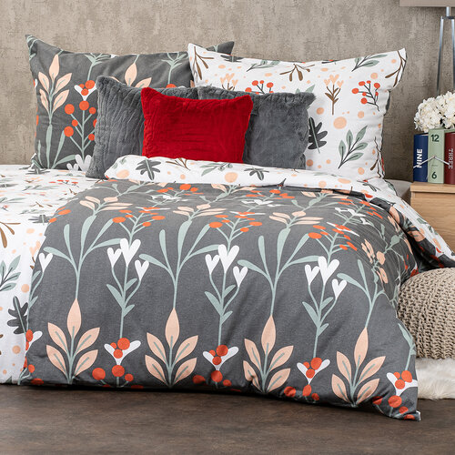 4Home Flanelasta posteljnina Winter nature, 220 x200 cm, 2 kos 70 x 90 cm