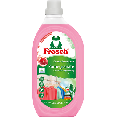 Frosch Prací prostriedok color Granátové jablko, 1,5 l