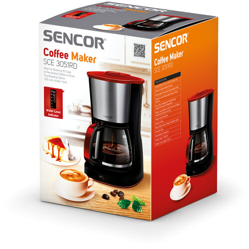 Sencor SCE 3051RD kávéfőző