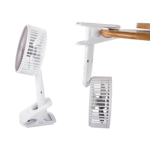 Stolný skladací ventilátor s klipom