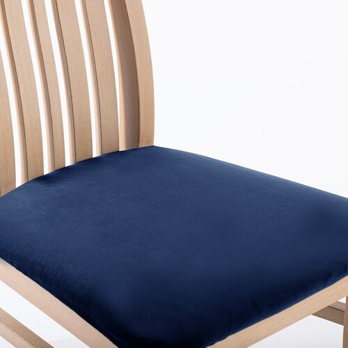 Restilo Spannbezug für Stuhl Sento Indigo, 40 x 40 + 5 cm