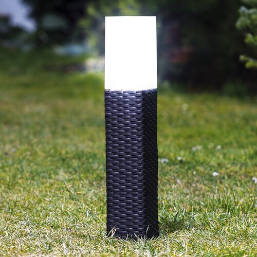 Rabalux Rattan 8514 lampa solarna czarny