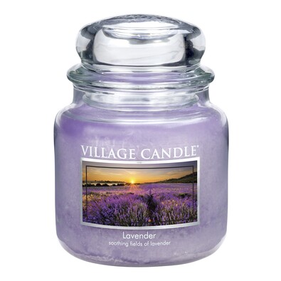 Village Candle illatgyertya, Levendula - Lavander, 397 g