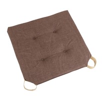 Подушка для сидіння Ulla гладка коричневий, 40 x 40 см