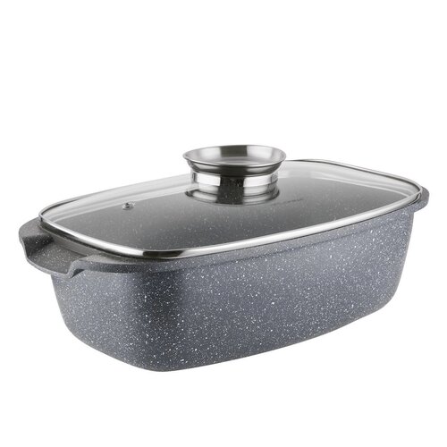 Florina Алюмінієва форма для випікання з кришкою  Onyx, 40 x 23 см, 5,1 л