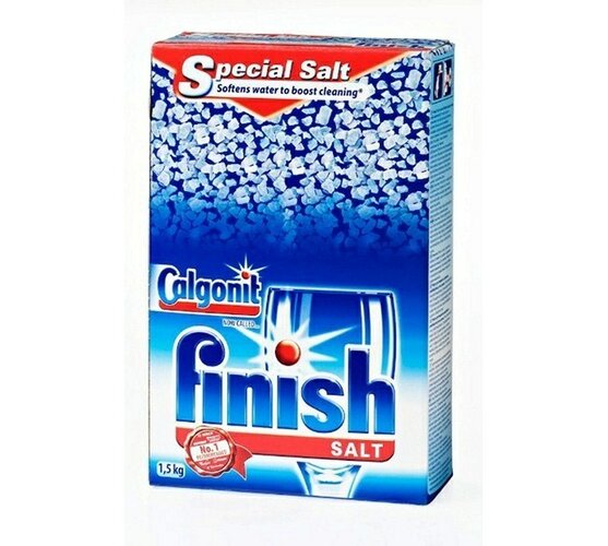 Finish/Calgonit sůl, 1,5 kg