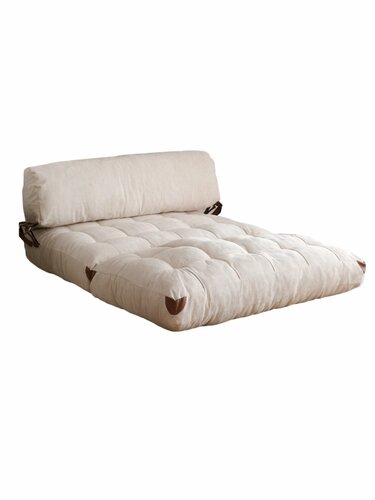 Fold sofa Fold Kadife 2 Alb