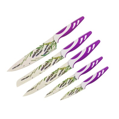 Banquet Lavender 5-częściowy zestaw noży
