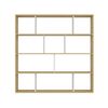 Knihovna Hodni White and Oak
