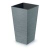 FURU SQUARE virágtartó 29,5 cm, szürke