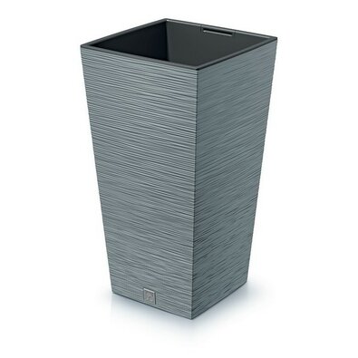 FURU SQUARE virágtartó 29,5 cm, szürke