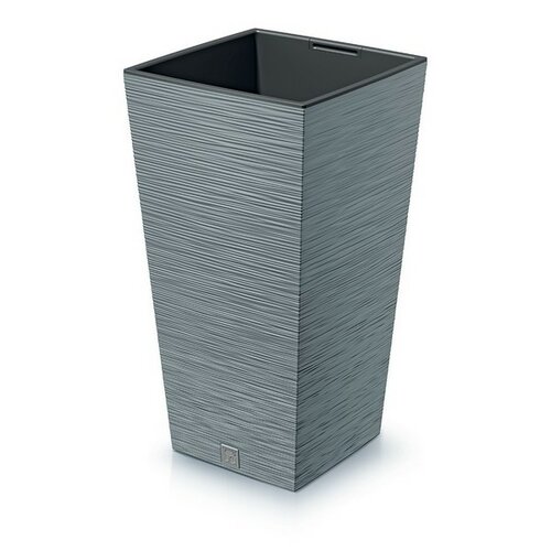 Ghiveci de flori FURU SQUARE 29,5 cm, gri