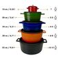 LAVA Metal Oală din fontă, diametru 32 cm,albastru, 9,8 l